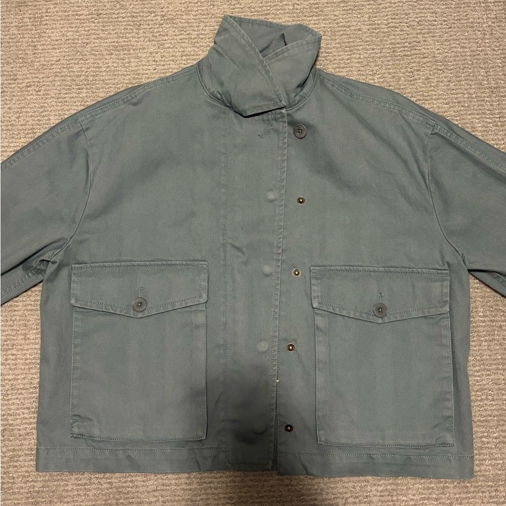 Madewell Slate Utility Jacket